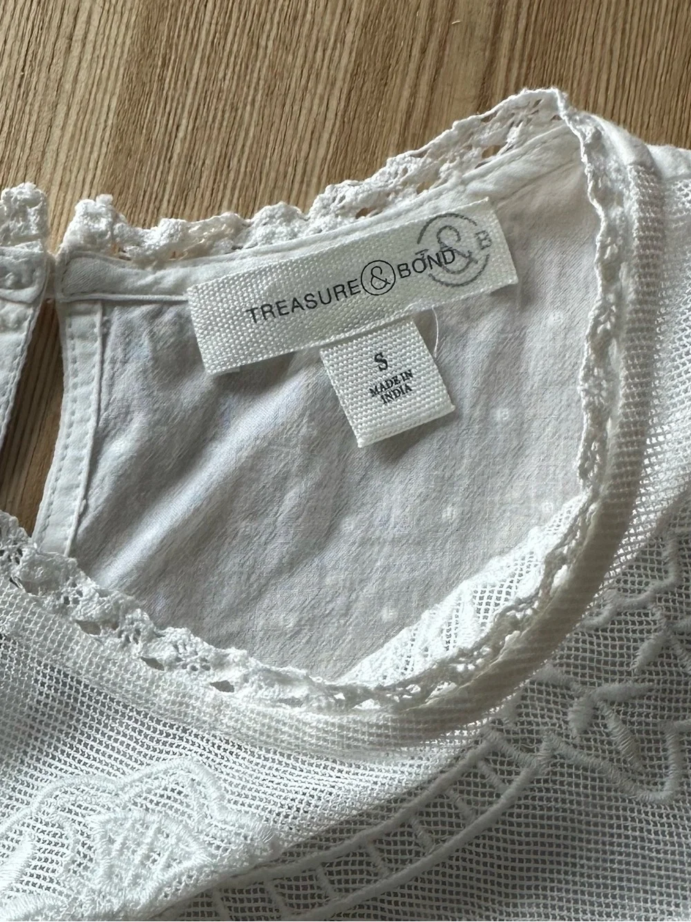treasure & bond white tank - Picture 4 of 5